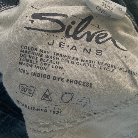 Silver Julia Boot Leg Jeans 33 - Picture 14 of 14